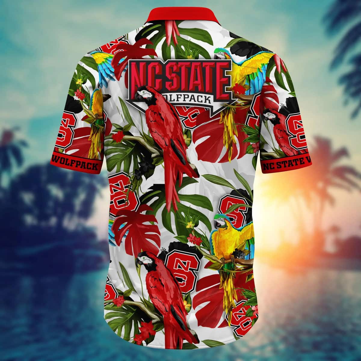 NCAA NC State Wolfpack Hawaiian Shirt Aloha Flora And Fauna Gift For Beach Holiday NCAA NC State Wolfpack Hawaiian Shirt Aloha Flora And Fauna Gift For Beach Holiday