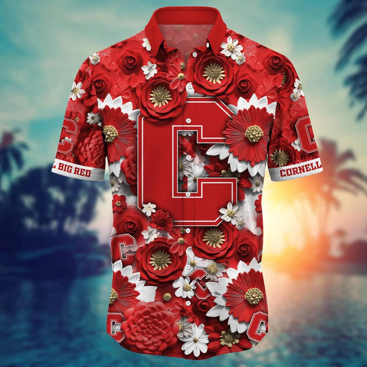 Colorful Aloha NCAA Cornell Big Red Hawaiian Shirt Trendy Summer Gift Colorful Aloha NCAA Cornell Big Red Hawaiian Shirt Trendy Summer Gift
