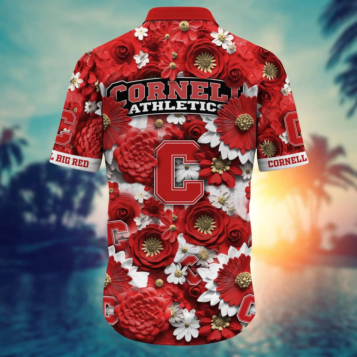 Colorful Aloha NCAA Cornell Big Red Hawaiian Shirt Trendy Summer Gift Colorful Aloha NCAA Cornell Big Red Hawaiian Shirt Trendy Summer Gift
