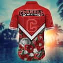 Floral Aloha NCAA Cornell Big Red Hawaiian Shirt Trendy Gift For Best Friend