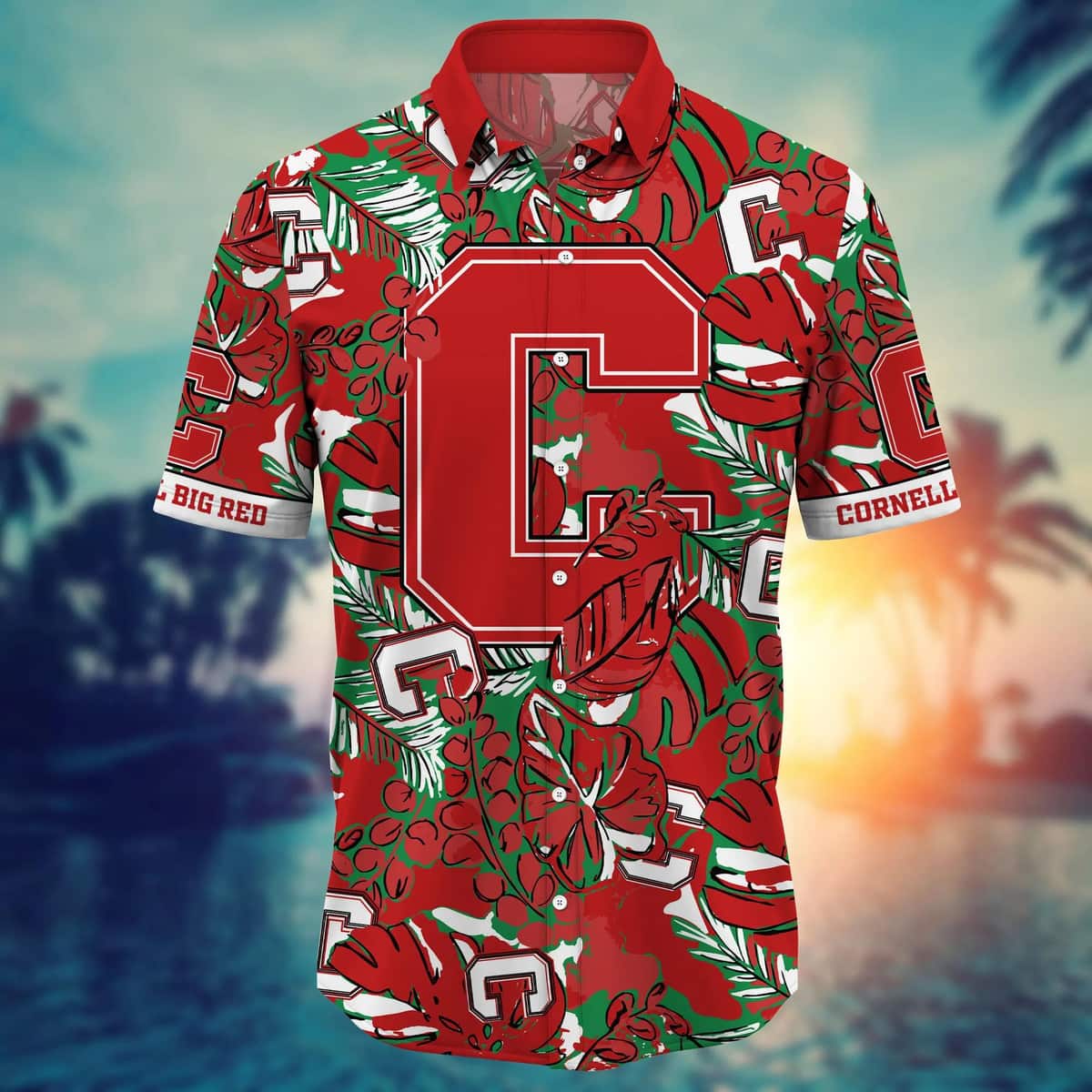Colorful Aloha NCAA Cornell Big Red Hawaiian Shirt Summer Holiday Gift Colorful Aloha NCAA Cornell Big Red Hawaiian Shirt Summer Holiday Gift