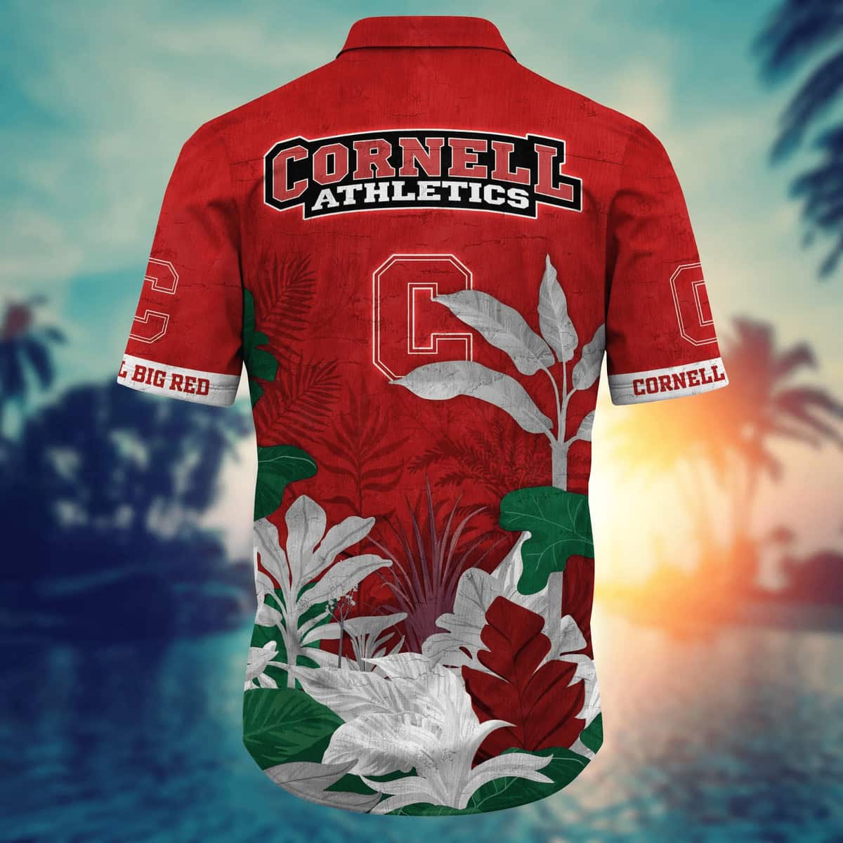 Basic Aloha NCAA Cornell Big Red Hawaiian Shirt Summer Gift For Friends Basic Aloha NCAA Cornell Big Red Hawaiian Shirt Summer Gift For Friends