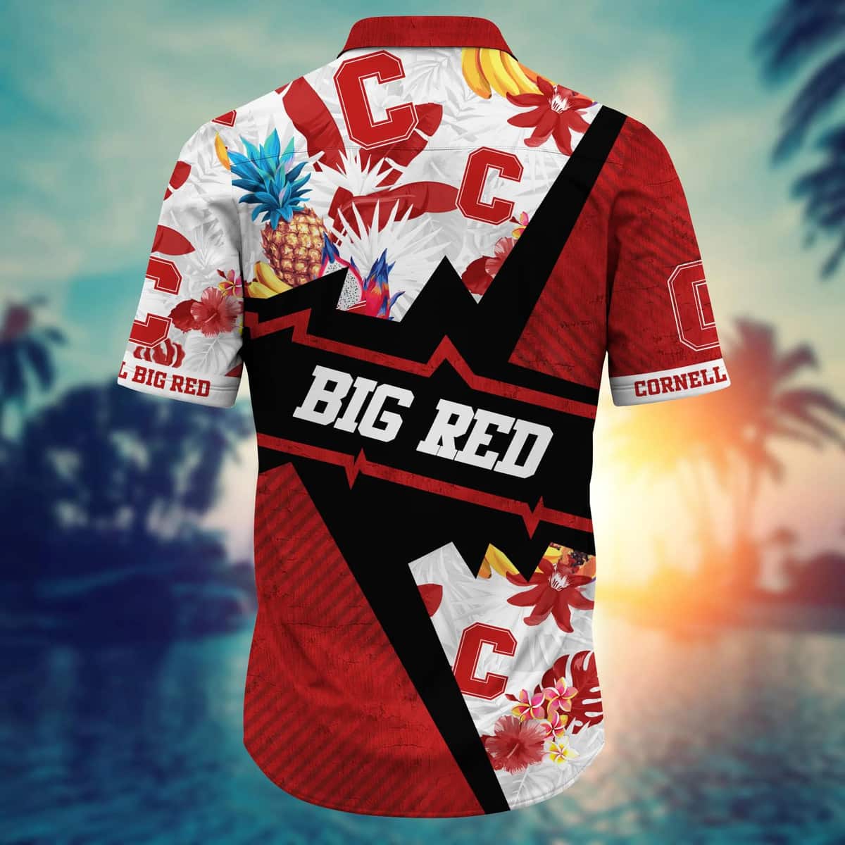 NCAA Cornell Big Red Hawaiian Shirt Practical Beach Gift For Best Friend NCAA Cornell Big Red Hawaiian Shirt Practical Beach Gift For Best Friend