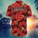 Trending Aloha NCAA Cornell Big Red Hawaiian Shirt Palm Leaves Gift For Dad