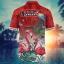 Summer Aloha NCAA Cornell Big Red Hawaiian Shirt Pink Flamingo And Palm Leaves Gift For Best Friend Summer Aloha NCAA Cornell Big Red Hawaiian Shirt Pink Flamingo And Palm Leaves Gift For Best Friend