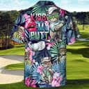 Aloha Funny Hawaiian Shirt Cat Playing Golf Kiss My Putt Tropical Palm Leaves Gift For Cat Lovers Aloha Funny Hawaiian Shirt Cat Playing Golf Kiss My Putt Tropical Palm Leaves Gift For Cat Lovers