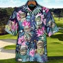 Aloha Funny Hawaiian Shirt Cat Playing Golf Kiss My Putt Tropical Palm Leaves Gift For Cat Lovers Aloha Funny Hawaiian Shirt Cat Playing Golf Kiss My Putt Tropical Palm Leaves Gift For Cat Lovers