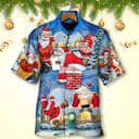 Funny Hawaiian Shirt Christmas Rebellious Santa Claus Drunk Beer Beach Gift Funny Hawaiian Shirt Christmas Rebellious Santa Claus Drunk Beer Beach Gift