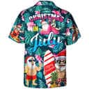 Christmas In July Funny Hawaiian Shirt Santa Claus Tropical Style Summer Gift Christmas In July Funny Hawaiian Shirt Santa Claus Tropical Style Summer Gift