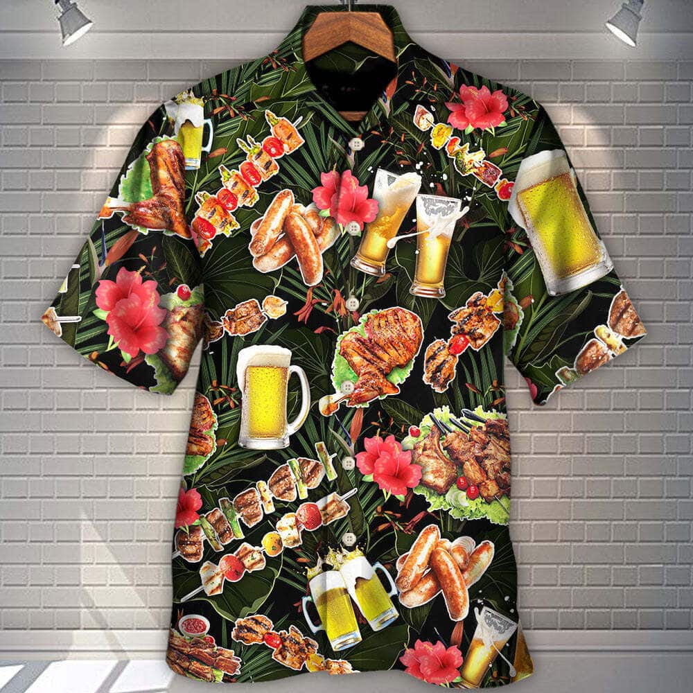 Barbecue Funny Hawaiian Shirt BBQ Stand Back Grandpa Is Grilling Gift For Boyfriend Barbecue Funny Hawaiian Shirt BBQ Stand Back Grandpa Is Grilling Gift For Boyfriend