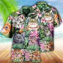 Aloha Funny Hawaiian Shirt Cat Is My Life Gift For Beach Lovers Aloha Funny Hawaiian Shirt Cat Is My Life Gift For Beach Lovers