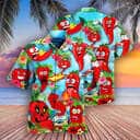 Fruit Funny Hawaiian Shirt Chili Peppers Gift For Dad Fruit Funny Hawaiian Shirt Chili Peppers Gift For Dad
