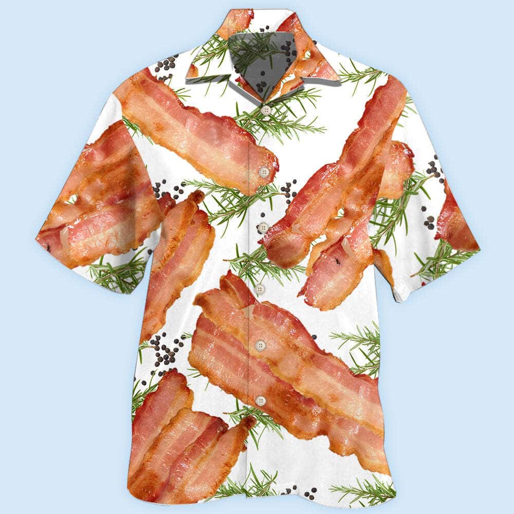 Cool Funny Hawaiian Shirt Food Bacon Gift For Best Friend Cool Funny Hawaiian Shirt Food Bacon Gift For Best Friend