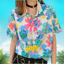 Aloha Pokemon Hawaiian Shirt Wooper Beach Gift For Girlfriend Aloha Pokemon Hawaiian Shirt Wooper Beach Gift For Girlfriend