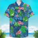 Tropical Aloha Pokemon Hawaiian Shirt Green Practical Beach Gift Tropical Aloha Pokemon Hawaiian Shirt Green Practical Beach Gift