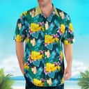 Summer Aloha Pokemon Hawaiian Shirt Unique Tropical Palm Leaves Pattern Summer Aloha Pokemon Hawaiian Shirt Unique Tropical Palm Leaves Pattern