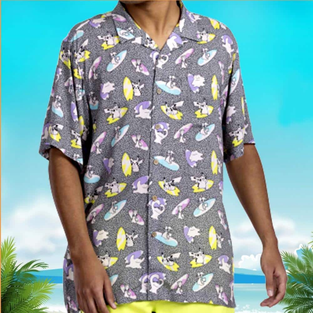 Ditto Shellos Pokemon Hawaiian Shirt Cute Beach Vacation Gift