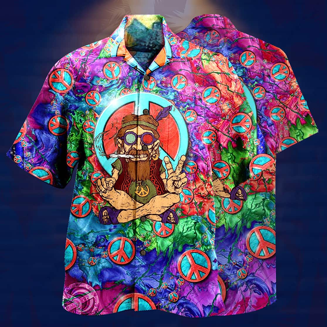 Summer Aloha Funny Peace Life Hawaiian Shirt Gift For Mom Summer Aloha Funny Peace Life Hawaiian Shirt Gift For Mom