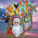 Funny Santa Claus Hawaiian Shirt Christmas Gift For Beach Vacation Funny Santa Claus Hawaiian Shirt Christmas Gift For Beach Vacation