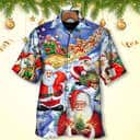 Funny Hawaiian Shirt Santa Claus Happy Xmas Is Coming Funny Hawaiian Shirt Santa Claus Happy Xmas Is Coming
