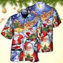 Funny Hawaiian Shirt Santa Claus Happy Xmas Is Coming Funny Hawaiian Shirt Santa Claus Happy Xmas Is Coming