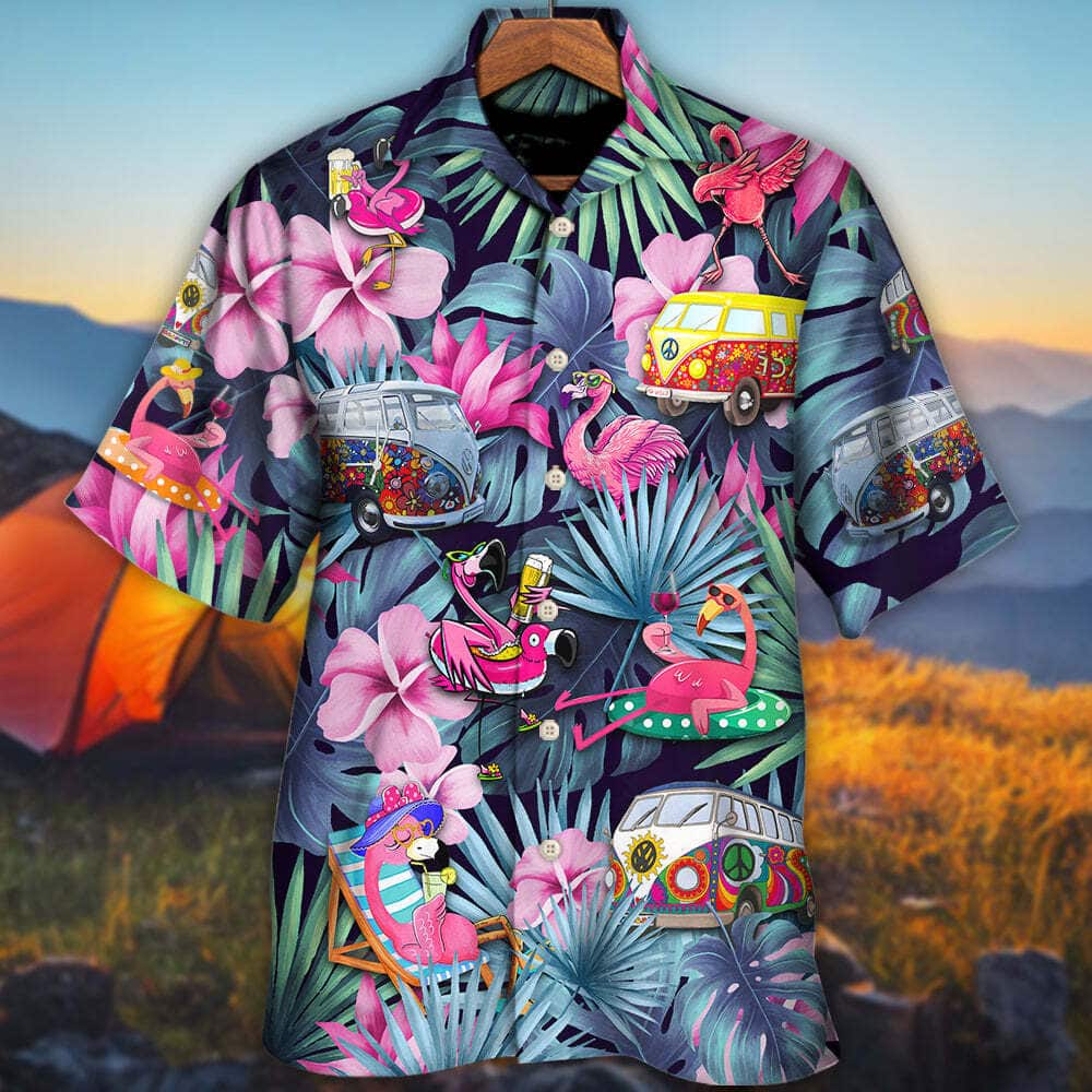 Funny Hawaiian Shirt Flamingo Weekend Forecast Camping With A Chance Of Drinking Funny Hawaiian Shirt Flamingo Weekend Forecast Camping With A Chance Of Drinking