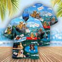Dogs And Cats Funny Hawaiian Shirt Team Beach Gift For Best Friends