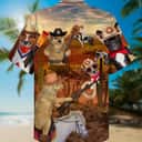 Funny Hawaiian Shirt Cowboy Beach Gift For Dog Lovers Funny Hawaiian Shirt Cowboy Beach Gift For Dog Lovers