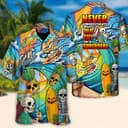 Funny Hawaiian Shirt Skeleton Never Underestimate An Old Guy On A Surfboard Funny Hawaiian Shirt Skeleton Never Underestimate An Old Guy On A Surfboard