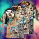 Funny Hawaiian Shirt Aloha Cat Summer Gift For Friends Funny Hawaiian Shirt Aloha Cat Summer Gift For Friends