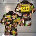 Barbecue Funny Hawaiian Shirt BBQ Beer Warning BBQ In Progress