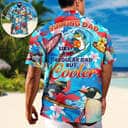 Funny Surfing Dad Like A Regular Dad But Cooler Blue Hawaiian Shirt Funny Surfing Dad Like A Regular Dad But Cooler Blue Hawaiian Shirt