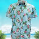 Rick And Morty Hawaiian Shirt Blue Tropical Palm Leaves Gift For Beach Holiday Rick And Morty Hawaiian Shirt Blue Tropical Palm Leaves Gift For Beach Holiday