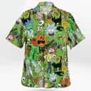 Halloween Aloha Rick And Morty Hawaiian Shirt Scary Gift For Beach Lovers Halloween Aloha Rick And Morty Hawaiian Shirt Scary Gift For Beach Lovers
