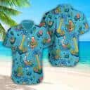 Aloha Rick And Morty Hawaiian Shirt Blue Gift For Beach Vacation Aloha Rick And Morty Hawaiian Shirt Blue Gift For Beach Vacation