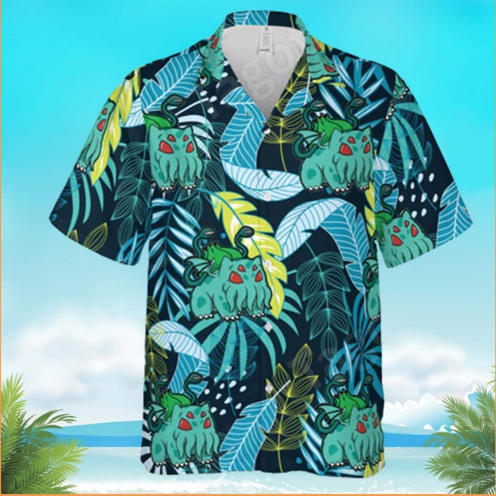 Bulbasaur Pokemon Hawaiian Shirt Summer Gift For Friends