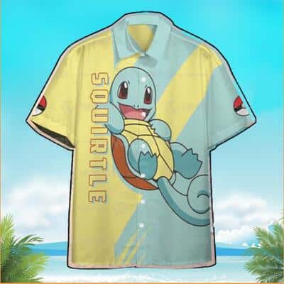 Squirtle Pokemon Hawaiian Shirt Gift For Beach Vacation Trip