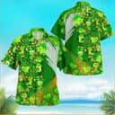 Grass Pokemon Happy Patrick's Day Hawaiian Shirt Gift For Son Grass Pokemon Happy Patrick's Day Hawaiian Shirt Gift For Son
