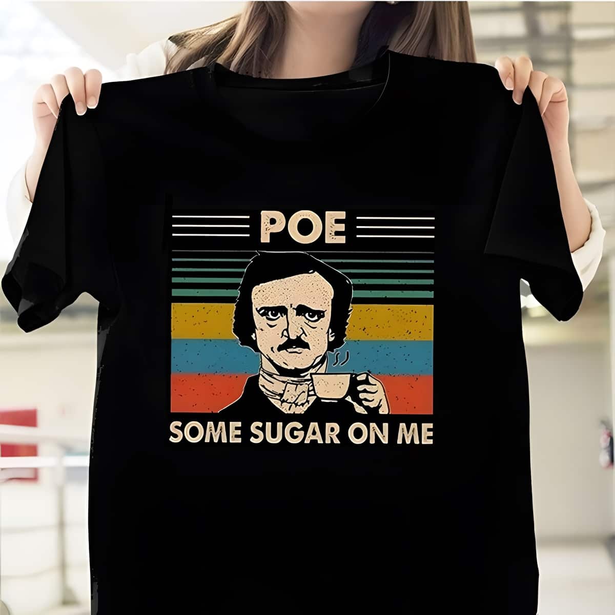 Edgar Allan Poe T-Shirt Some Sugar On Me
