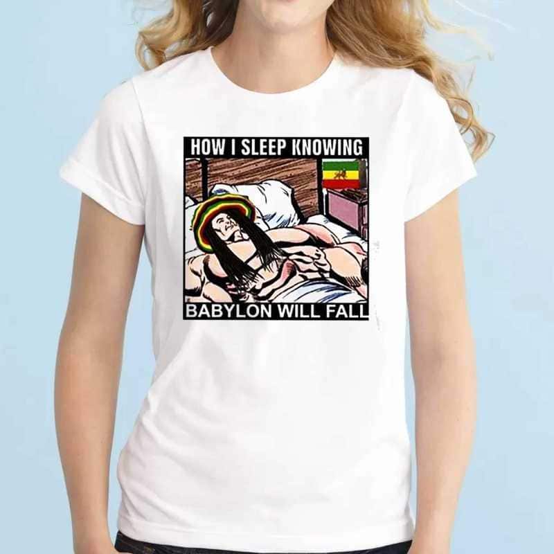 How I Sleep Knowing Babylon Will Fall T-Shirt How I Sleep Knowing Babylon Will Fall T-Shirt