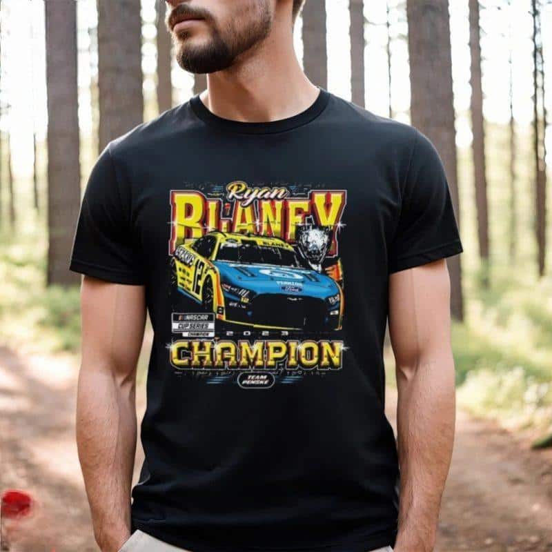 Ryan Blaney NASCAR Cup Series T-Shirt Team Penske Ryan Blaney NASCAR Cup Series T-Shirt Team Penske