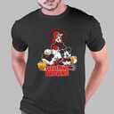 NFL Cleveland Browns T-Shirt Mickey Mouse Donald Duck Goofy NFL Cleveland Browns T-Shirt Mickey Mouse Donald Duck Goofy