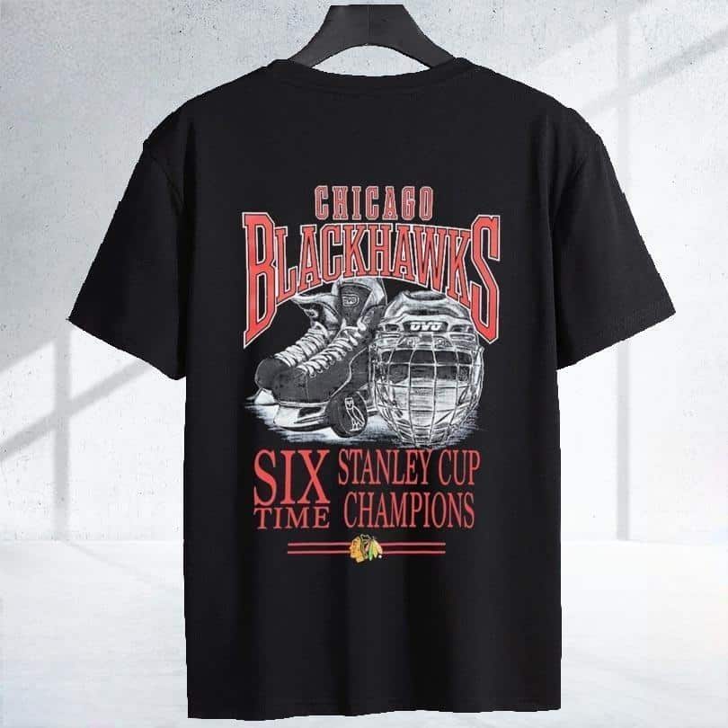 NHL Chicago Blackhawks T-Shirt Stanley Cup Champions NHL Chicago Blackhawks T-Shirt Stanley Cup Champions