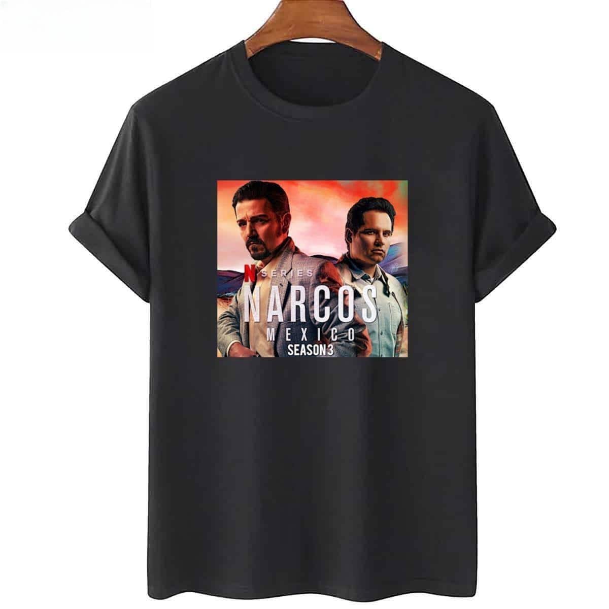 Narcos Mexico T-Shirt Series Season 3 Narcos Mexico T-Shirt Series Season 3