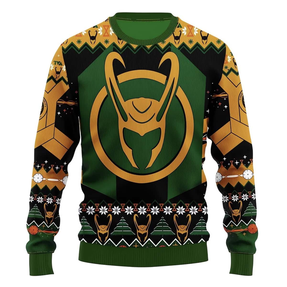 Loki God of Stories Ugly Christmas Sweater