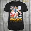 Sir Bobby Charlton MU T-Shirt Thank You For The Memories