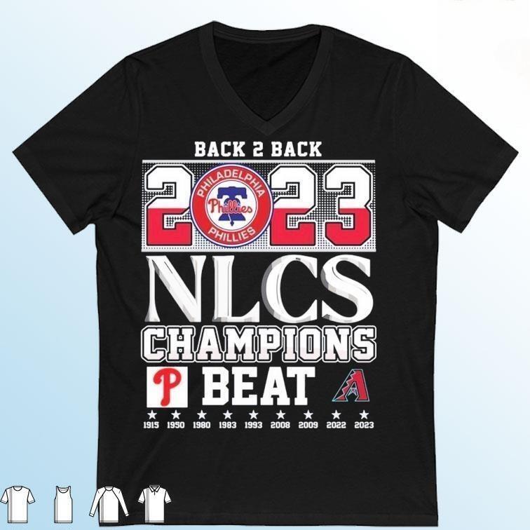 Philadelphia Phillies Arizona Diamondbacks T-Shirt NLCS Champions Beat Philadelphia Phillies Arizona Diamondbacks T-Shirt NLCS Champions Beat