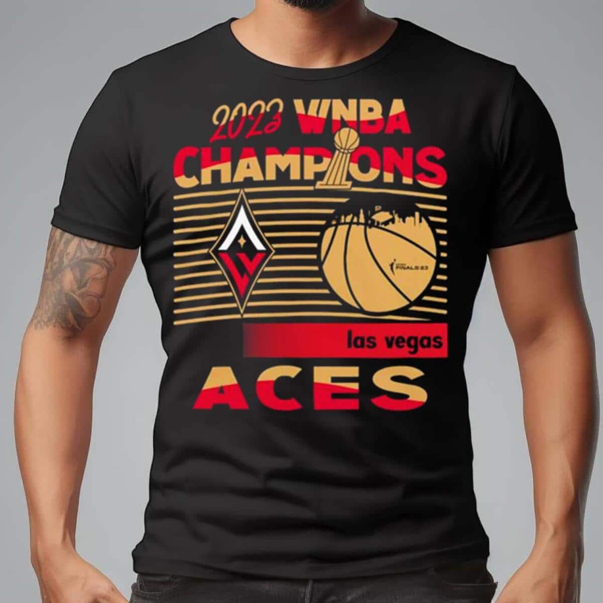 Las Vegas Aces T-Shirt WNBA Champions Las Vegas Aces T-Shirt WNBA Champions