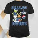Funny Grinch And Dog Dallas Cowboys T-Shirt Funny Grinch And Dog Dallas Cowboys T-Shirt