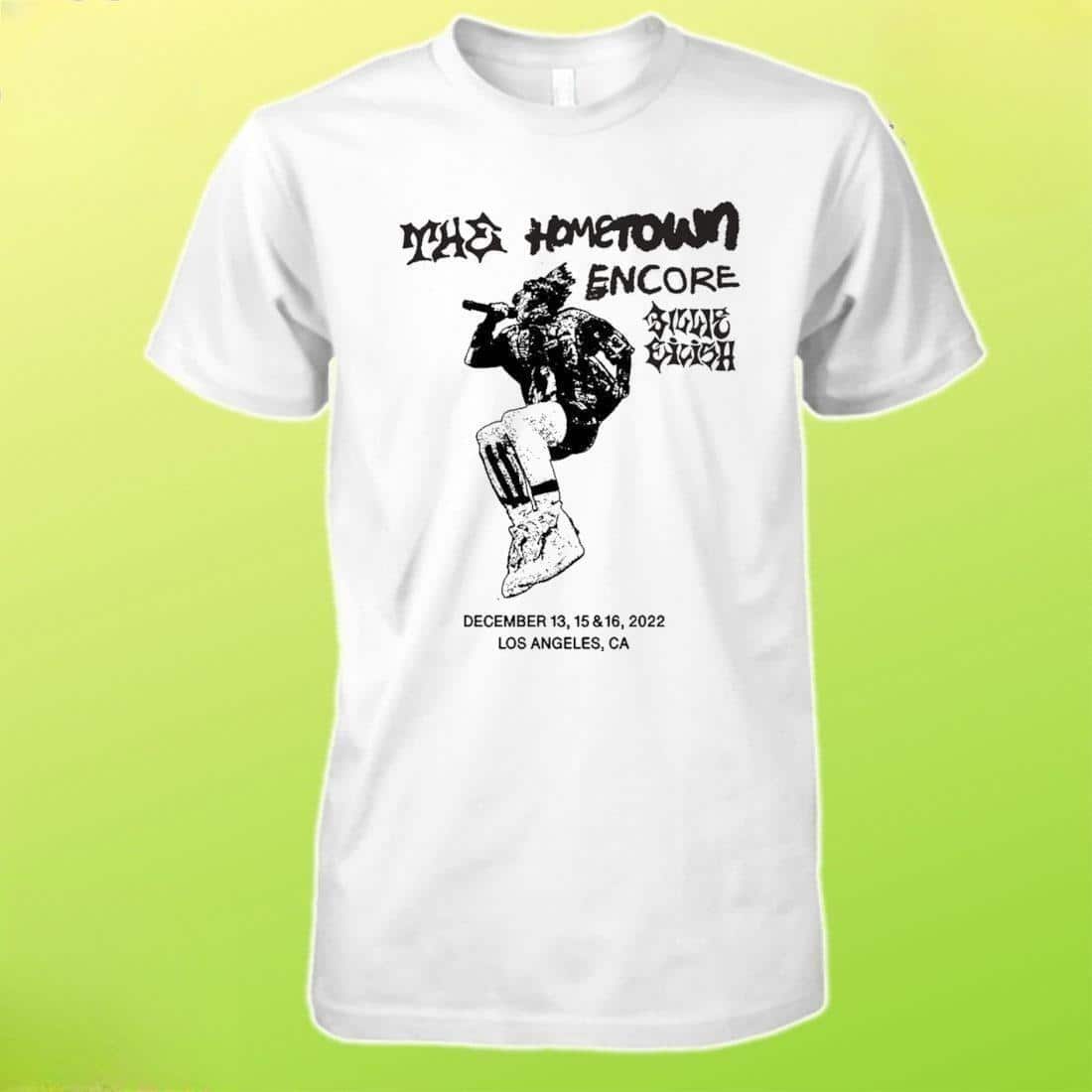 Billie Eilish T-Shirt The Hometown Encore Billie Eilish T-Shirt The Hometown Encore